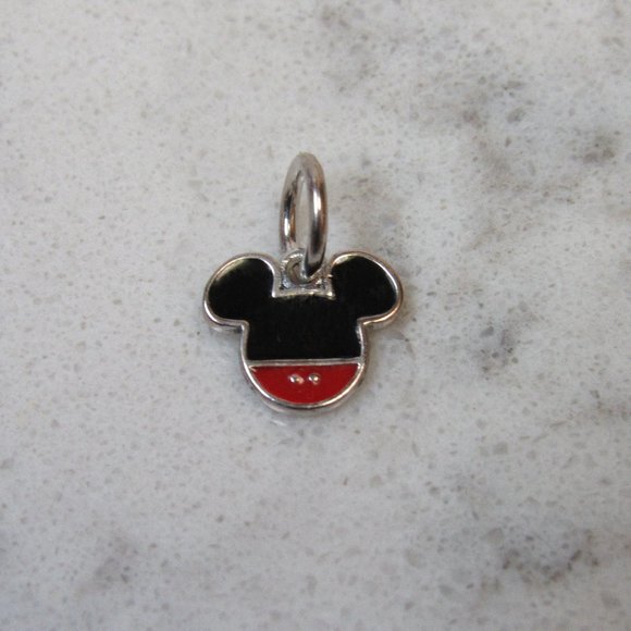 Pandora Silver Tiny Mickey Mouse Charm! - Picture 1 of 7